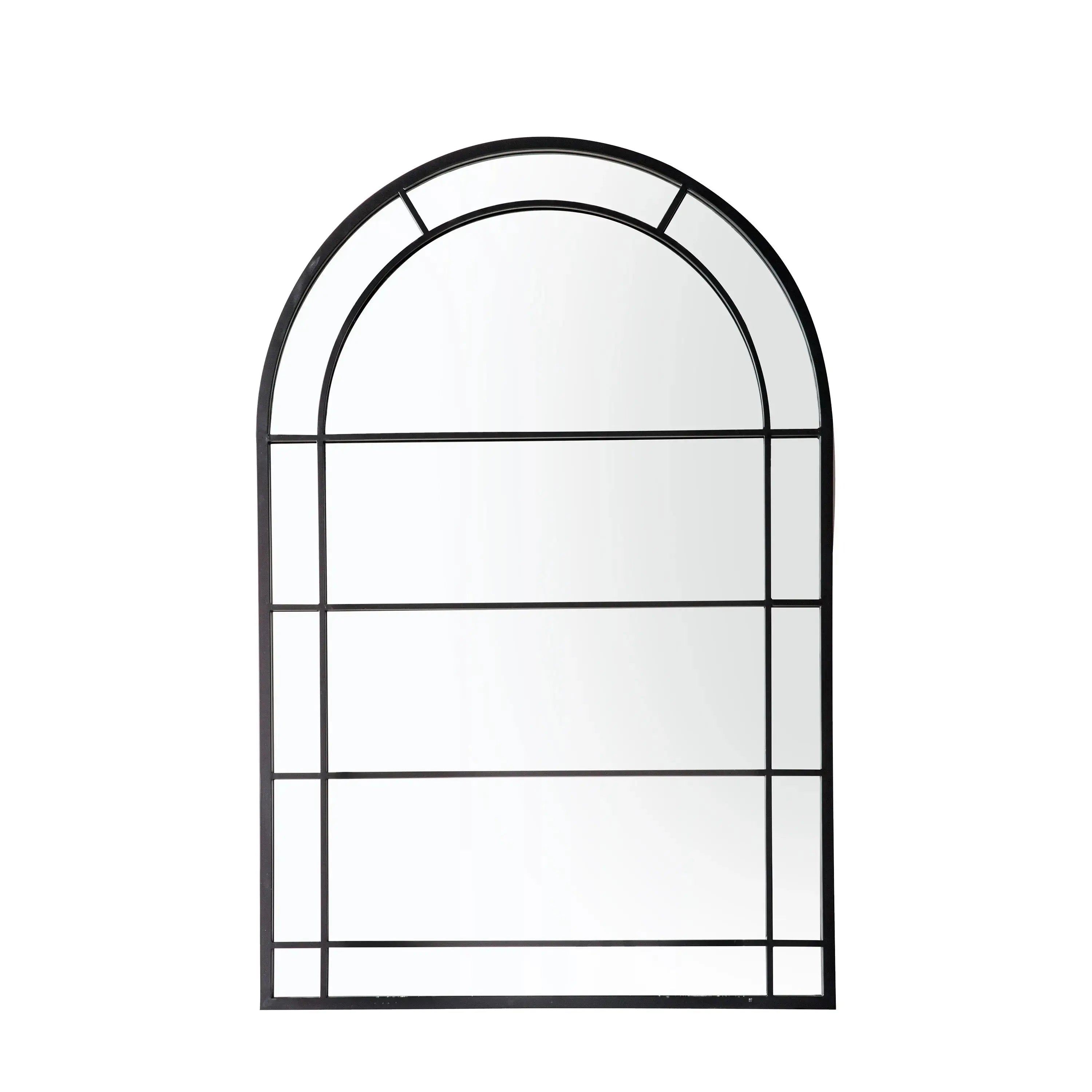 Pindale Outdoor Mirror Black   Nicholas John Interiors