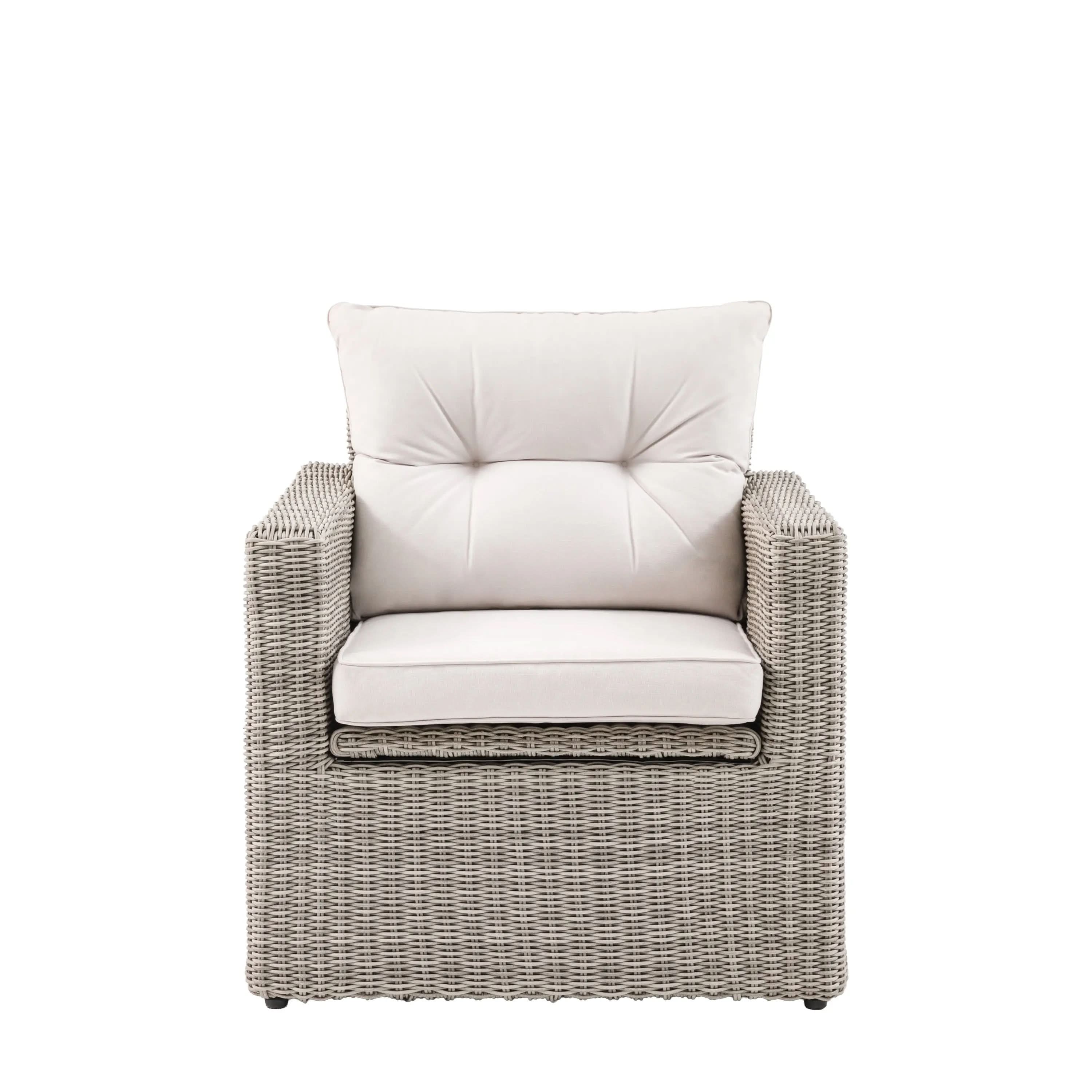 Portano Outdoor Storage Armchair   Nicholas John Interiors