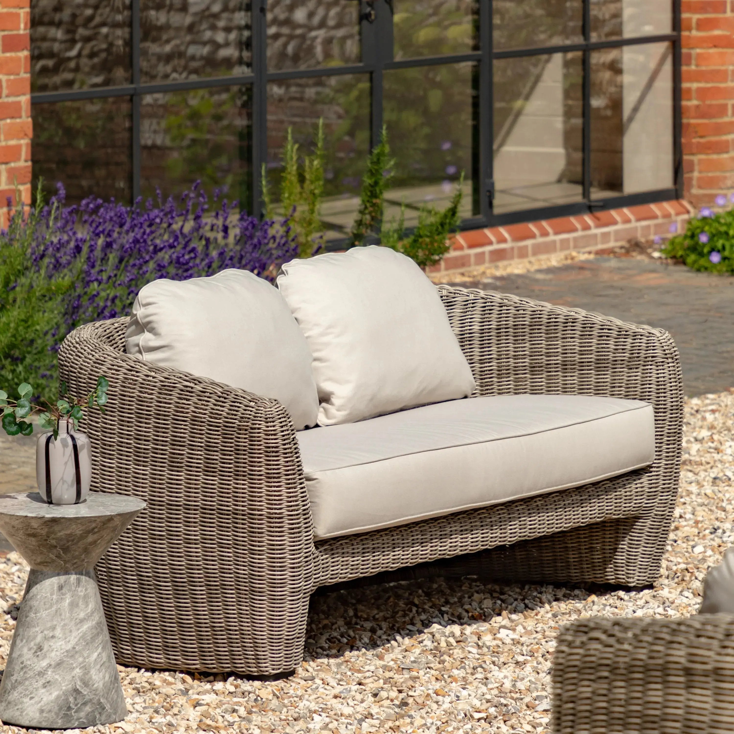 Posano 2 Seater Outdoor Sofa   Nicholas John Interiors