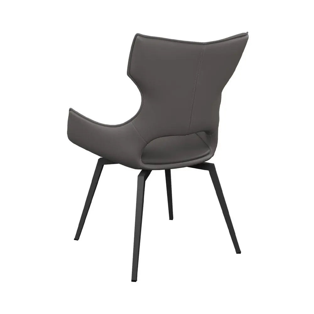 Raffaello Swivel Dining Chair Grey