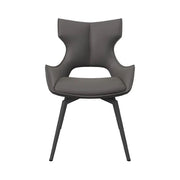Raffaello Swivel Dining Chair Grey