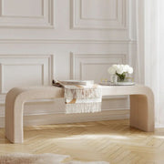 Ashford & Grey Ren Buff Bench  Nicholas John Interiors