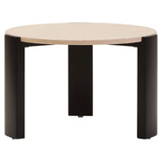 Ravello Round Cream Marble Top Small Coffee Table  Nicholas John Interiors