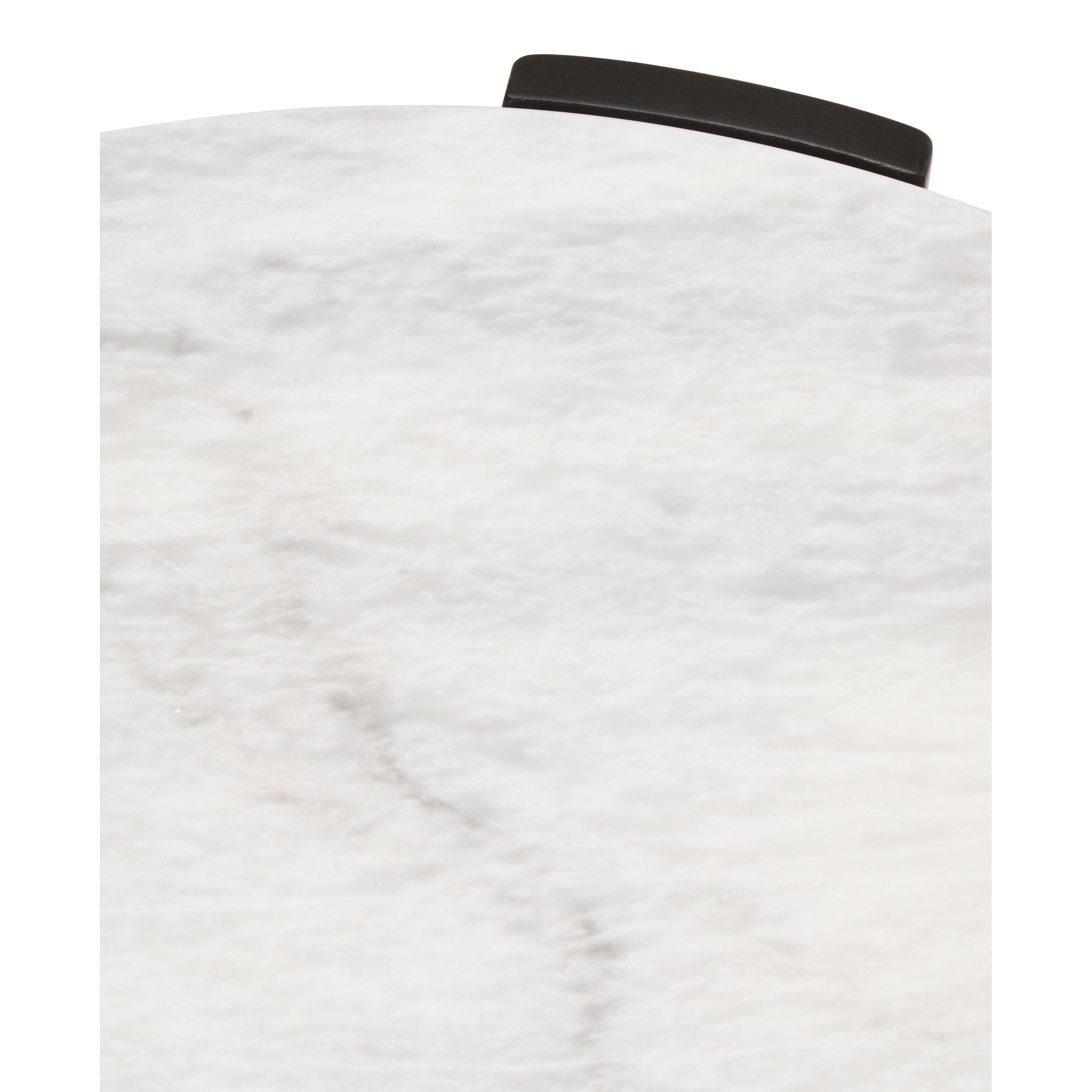 Ravello Round White Marble Top Small Coffee Table  Nicholas John Interiors