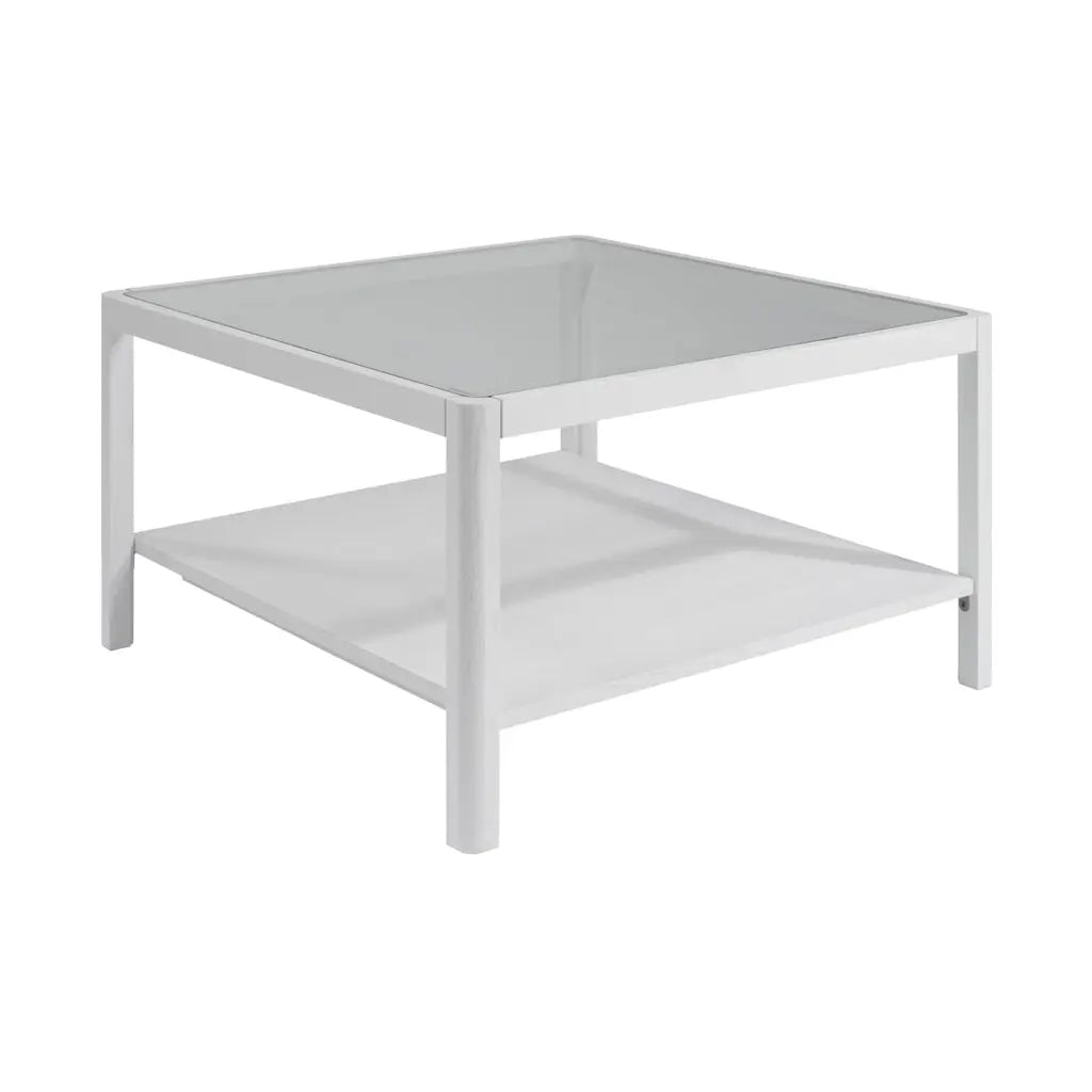 Ashford & Grey Ray White Coffee Table