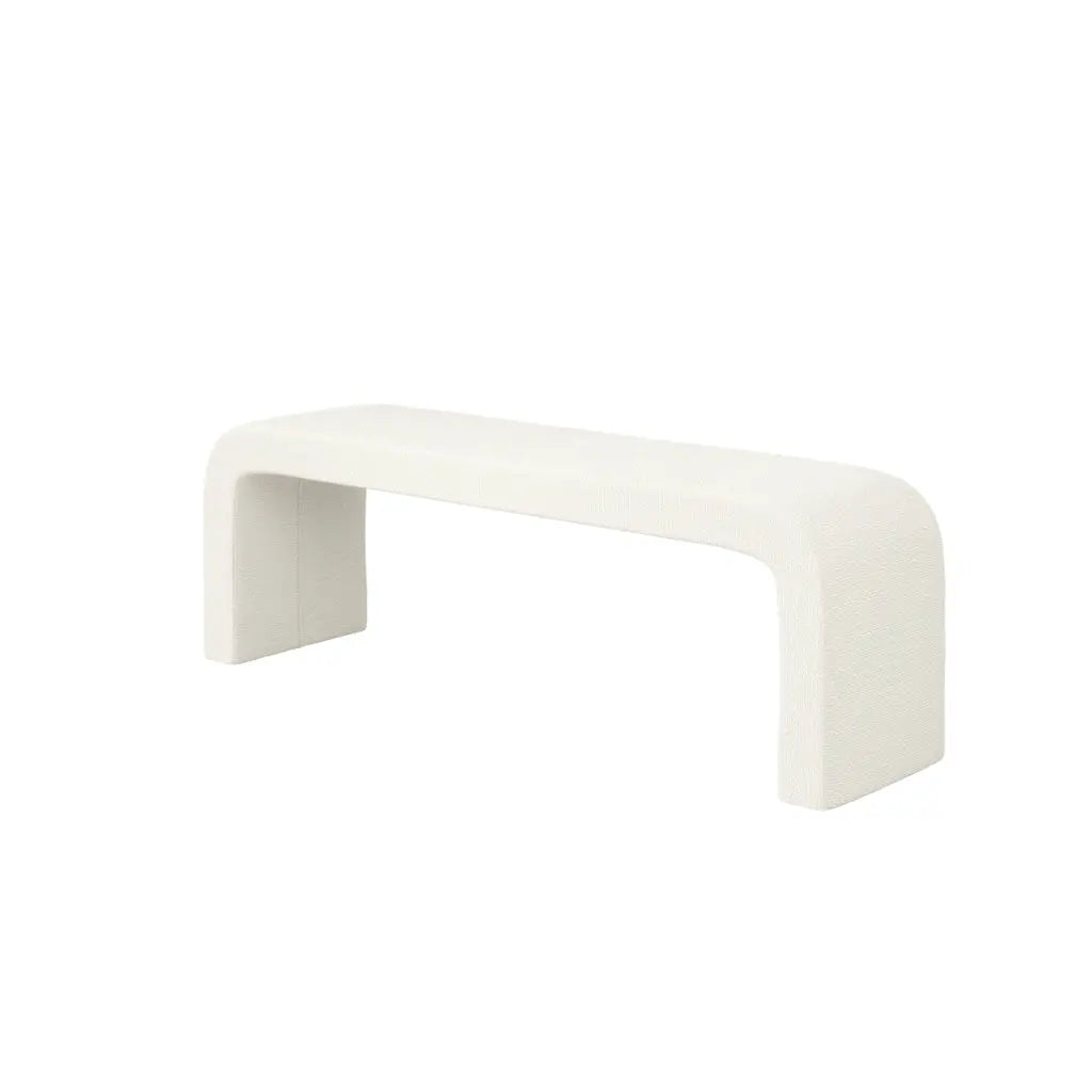 Ashford & Grey Ren Daisy Bench White