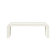 Ashford & Grey Ren Daisy Bench White