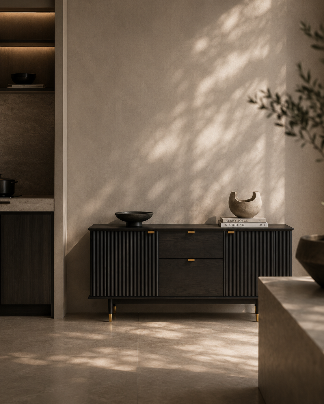 Tommy Franks Rhodes Buffet   Nicholas John Interiors