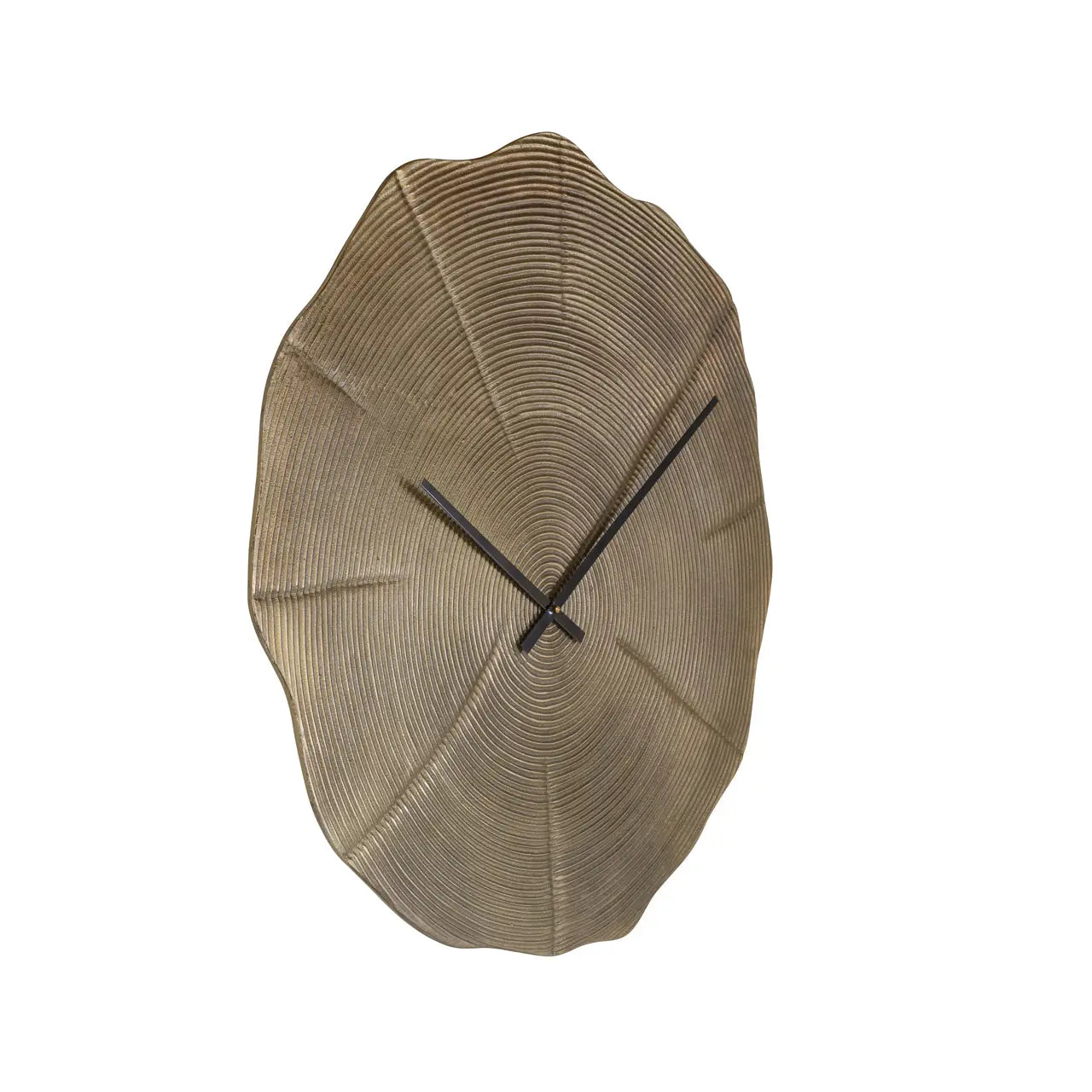 Richmond Interiors Alien Clock in Gold   Nicholas John Interiors