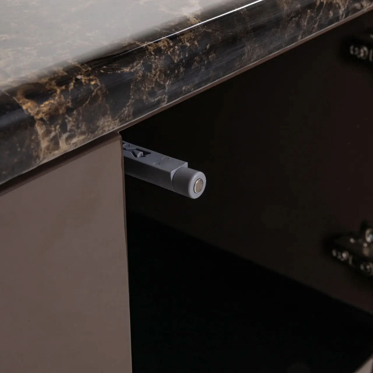 Richmond Interiors Almundi Chocolate Brown TV Cabinet   Nicholas John Interiors