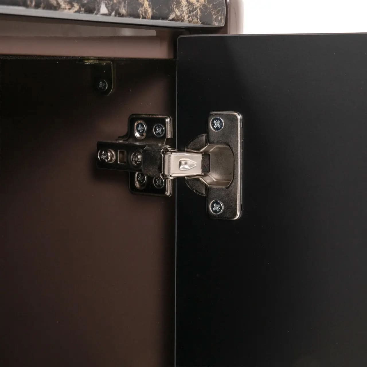 Richmond Interiors Almundi Chocolate Brown TV Cabinet   Nicholas John Interiors