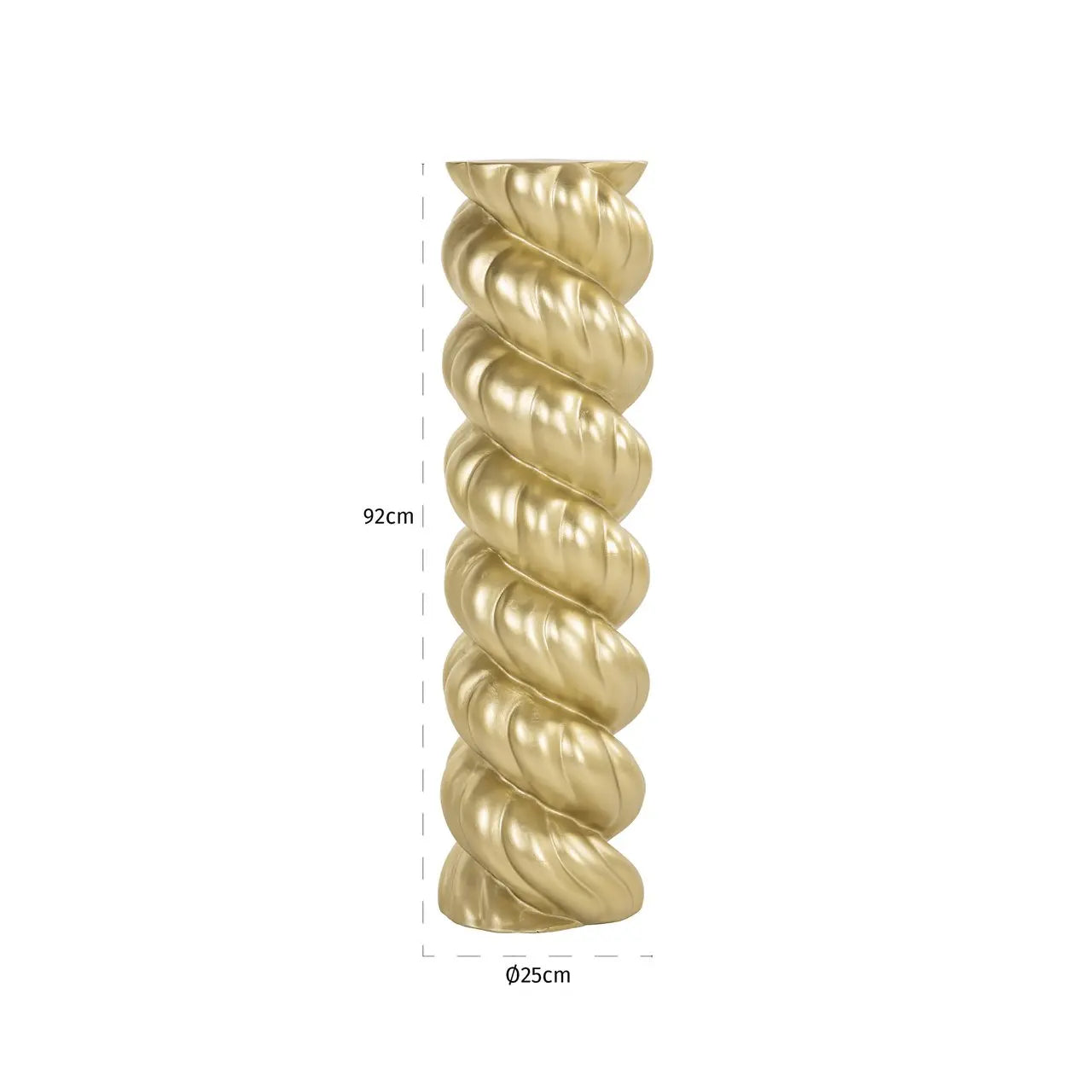 Richmond Interiors Amalia Column in Gold   Nicholas John Interiors
