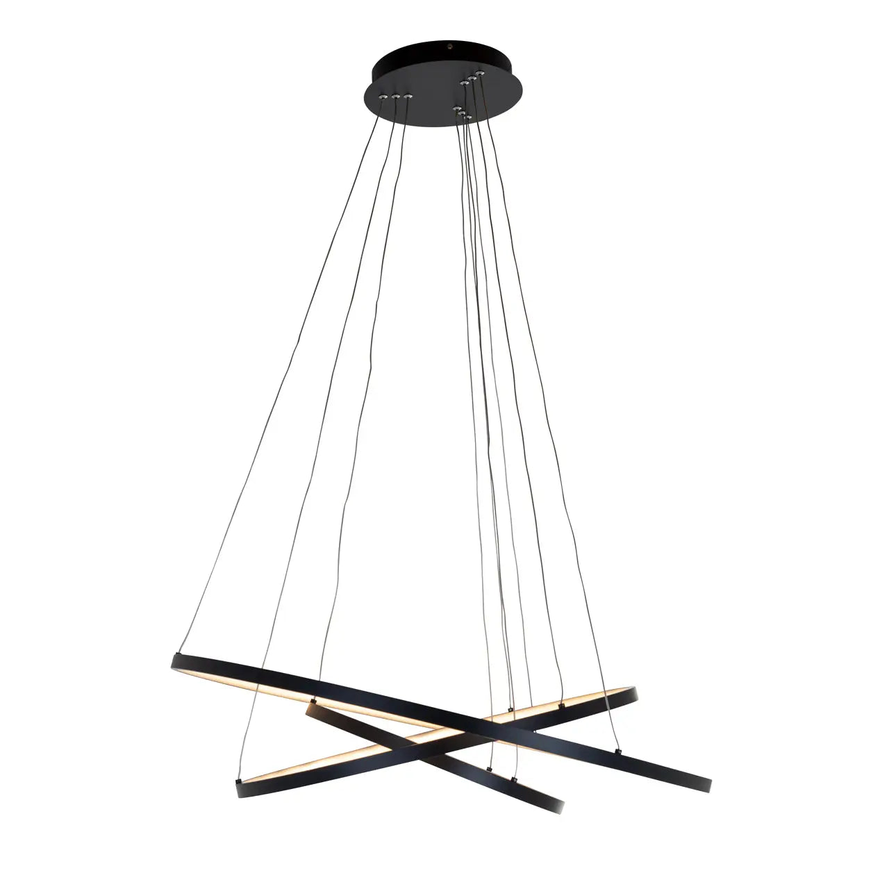 Richmond Interiors Amira Chandelier in Black  Nicholas John Interiors
