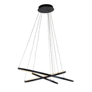 Richmond Interiors Amira Chandelier in Black  Nicholas John Interiors