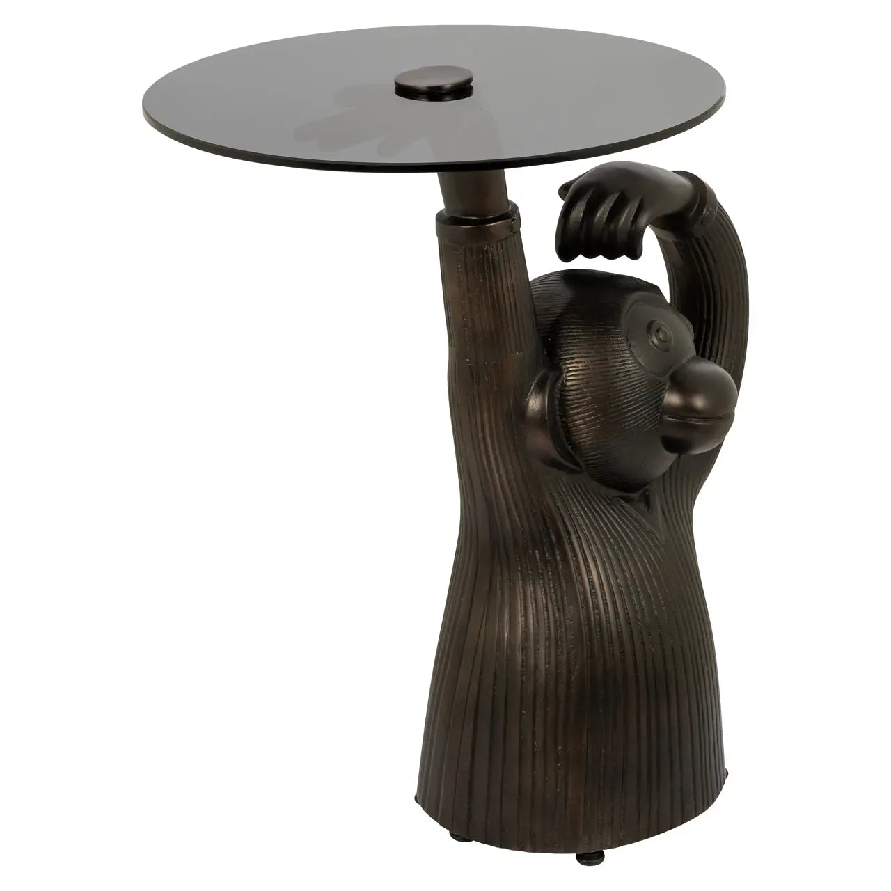 Richmond Interiors Ape Bronze End Table  Nicholas John Interiors