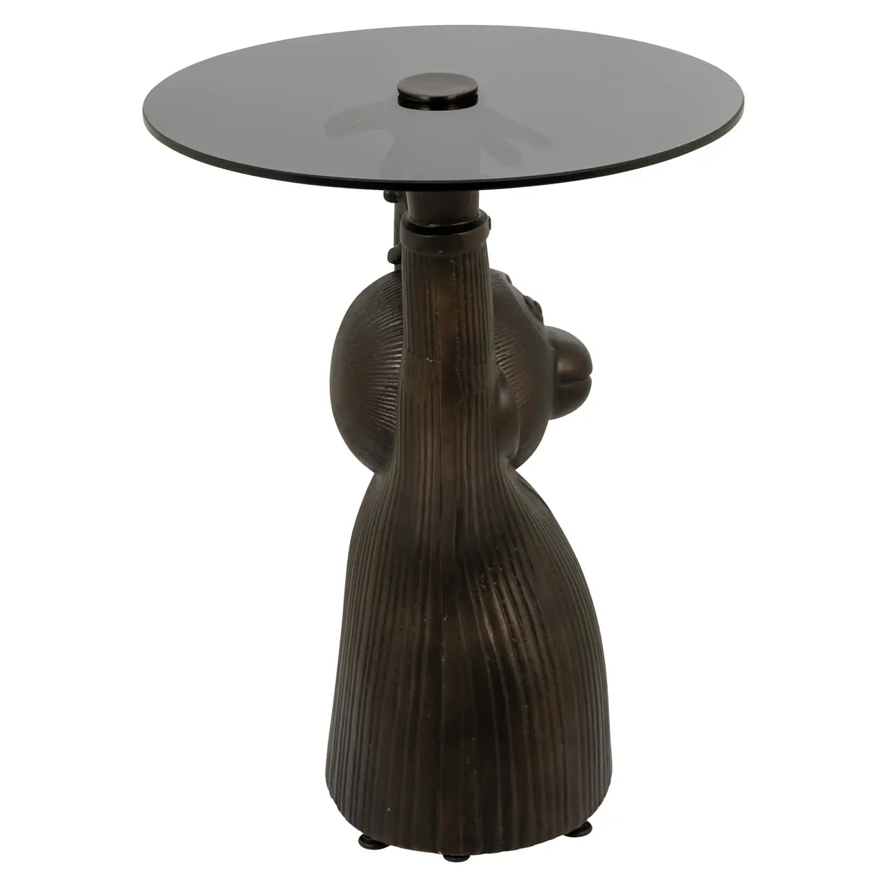 Richmond Interiors Ape Bronze End Table  Nicholas John Interiors