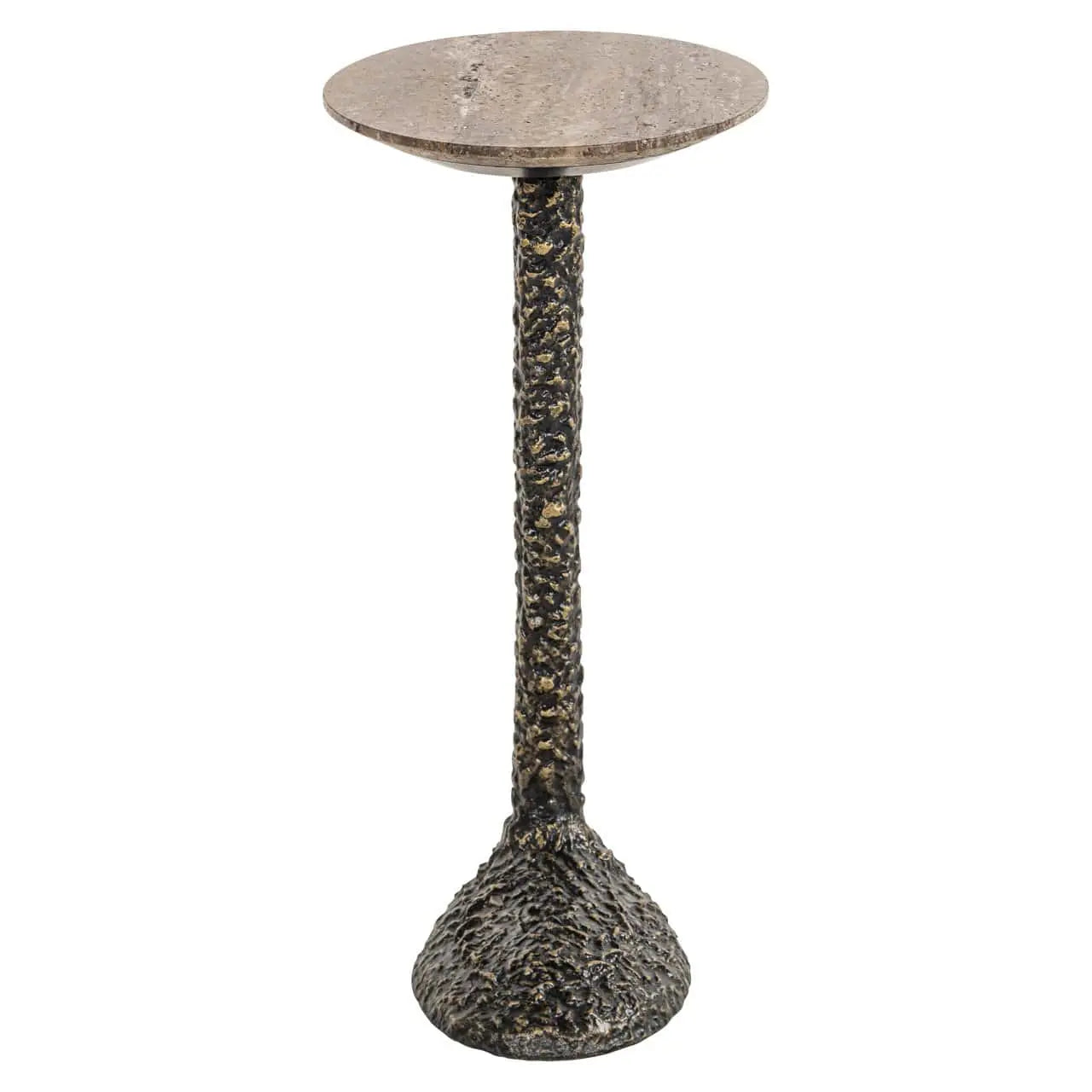 Richmond Interiors Arosa Brown End Table   Nicholas John Interiors