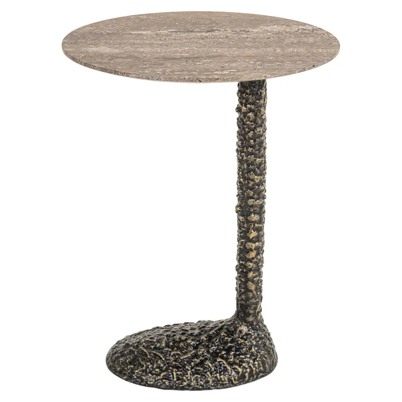 Richmond Interiors Arosa Brown End Table   Nicholas John Interiors