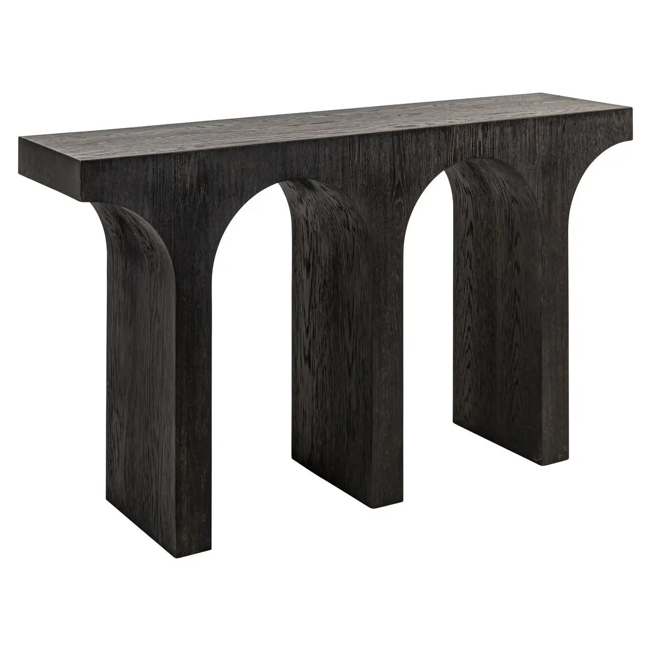 Richmond Interiors Ashford Console Table in Dark Brown  Nicholas John Interiors