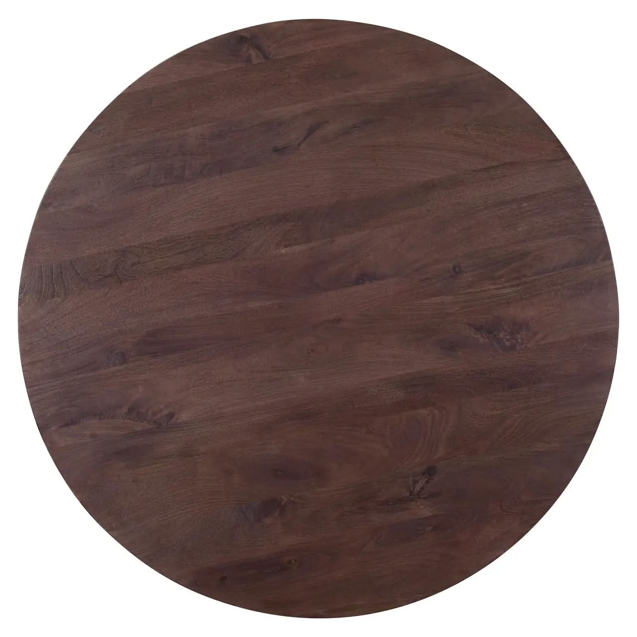 Richmond Interiors Baldwin Spicebrown 130cm Dining Table   Nicholas John Interiors