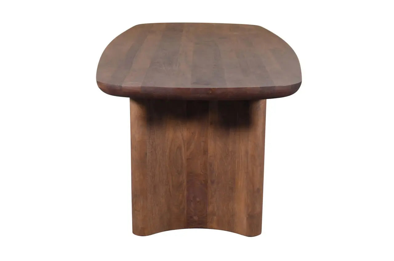 Richmond Interiors Baldwin Spicebrown 230cm Dining Table   Nicholas John Interiors