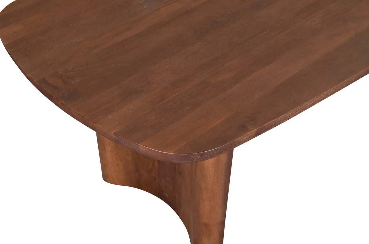 Richmond Interiors Baldwin Spicebrown 230cm Dining Table   Nicholas John Interiors