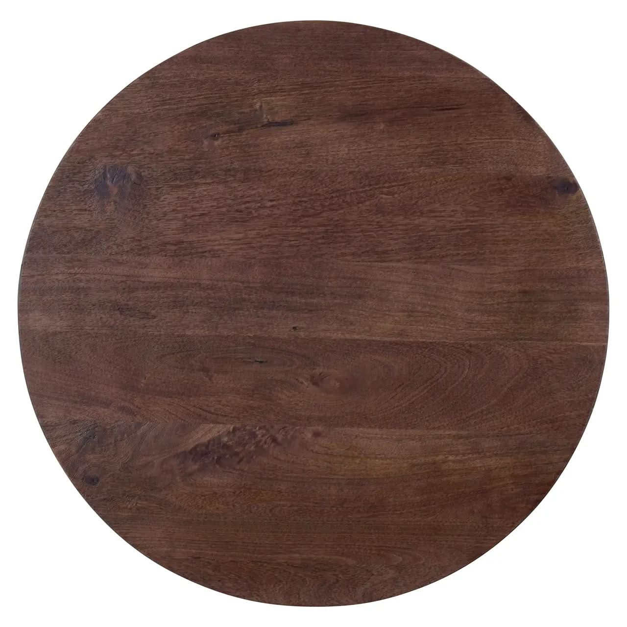 Richmond Interiors Baldwin Spicebrown 80cm Bistro Table   Nicholas John Interiors