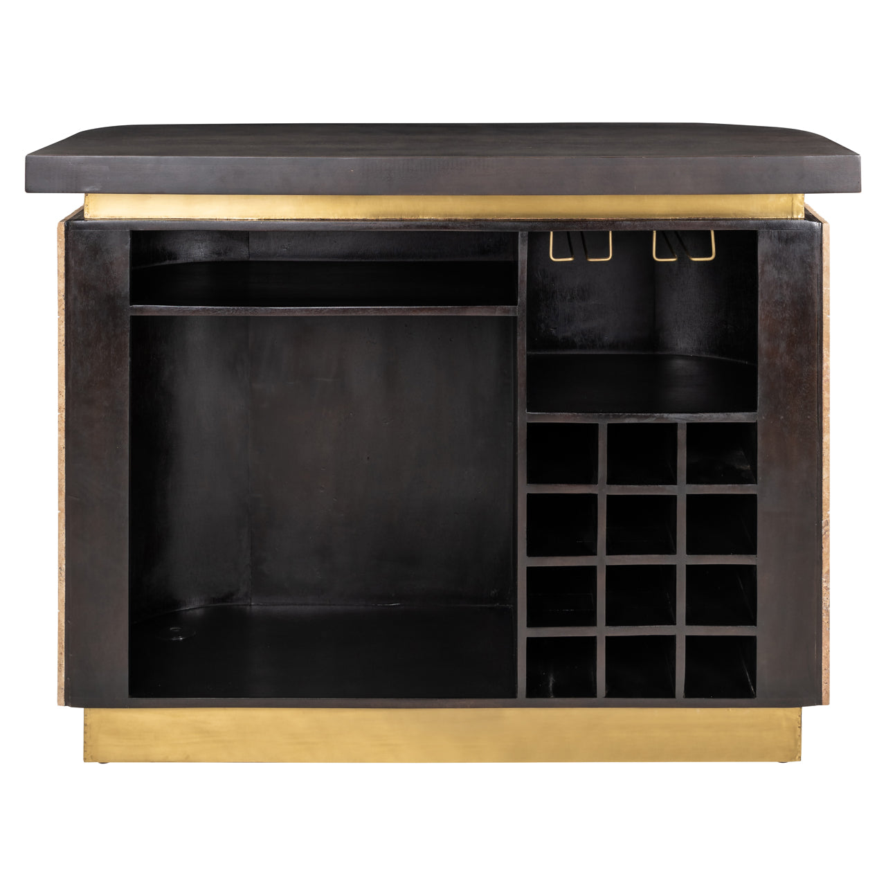 Richmond Interiors Bar Martini brown  Nicholas John Interiors