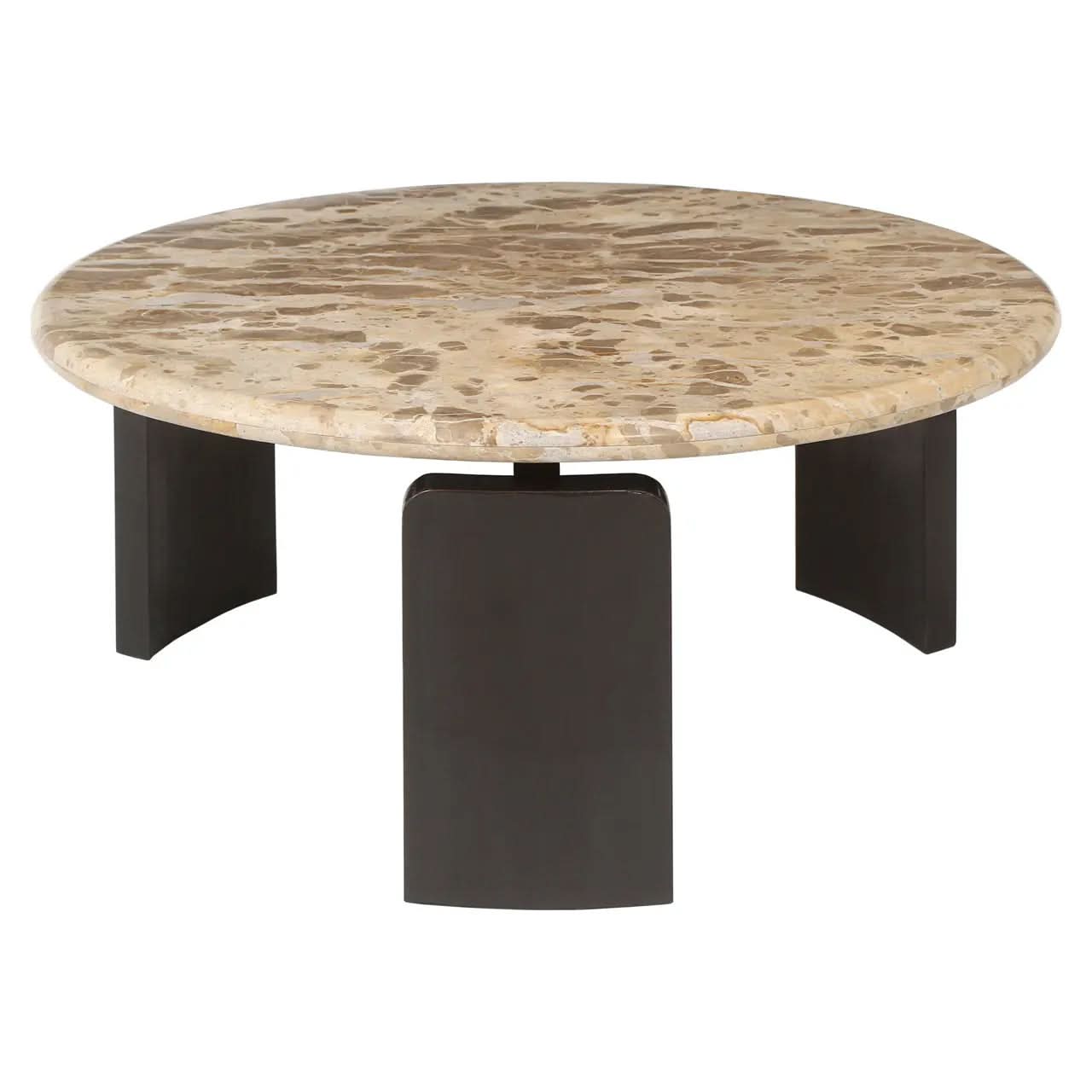 Richmond Interiors Bayonne Bronze Coffee Table (Set of 2)   Nicholas John Interiors