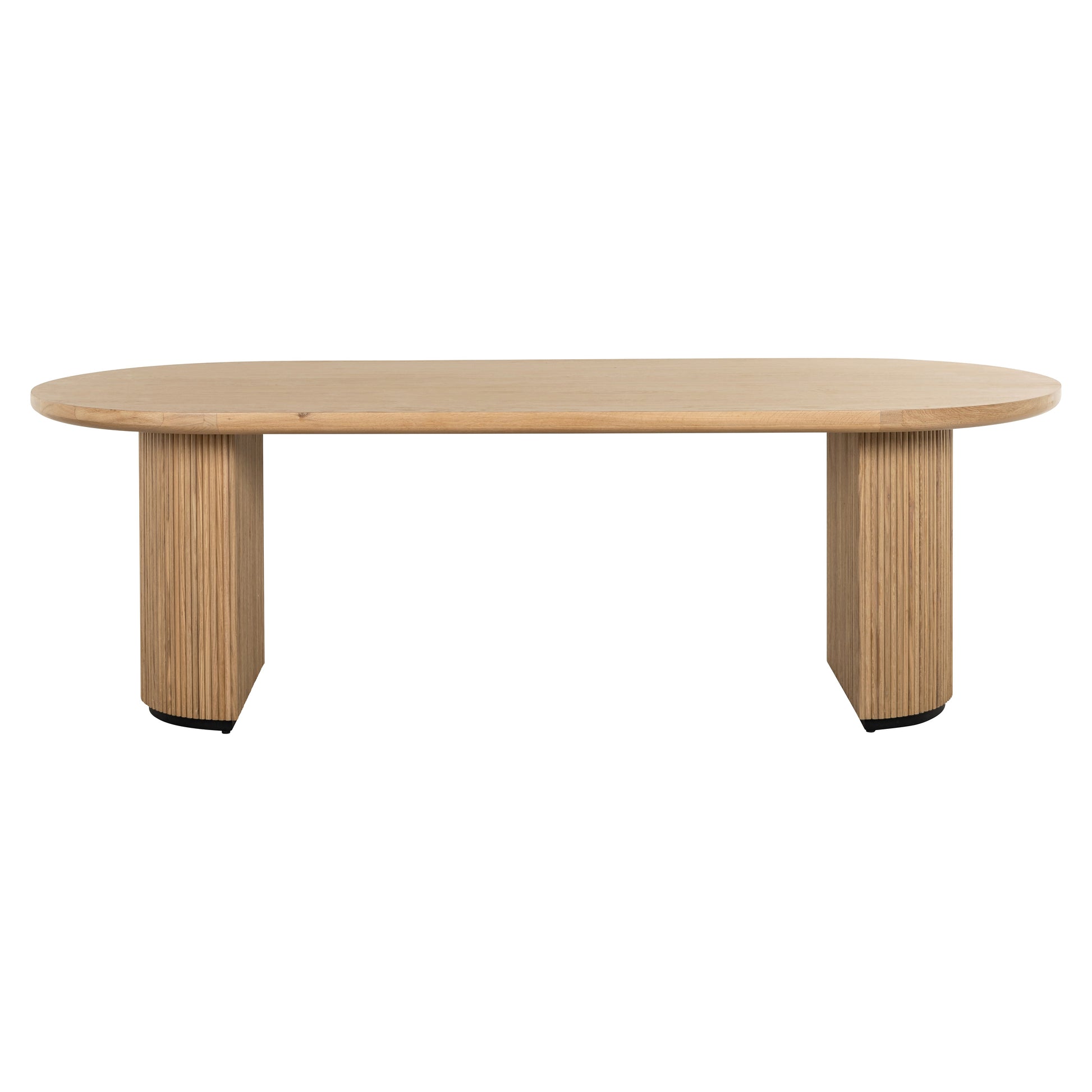 Richmond Interiors Belfort Dining Table in Natural Oak  Nicholas John Interiors