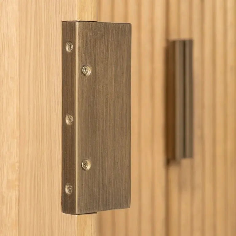 Richmond Interiors Belfort TV Cabinet in Natural Oak   Nicholas John Interiors