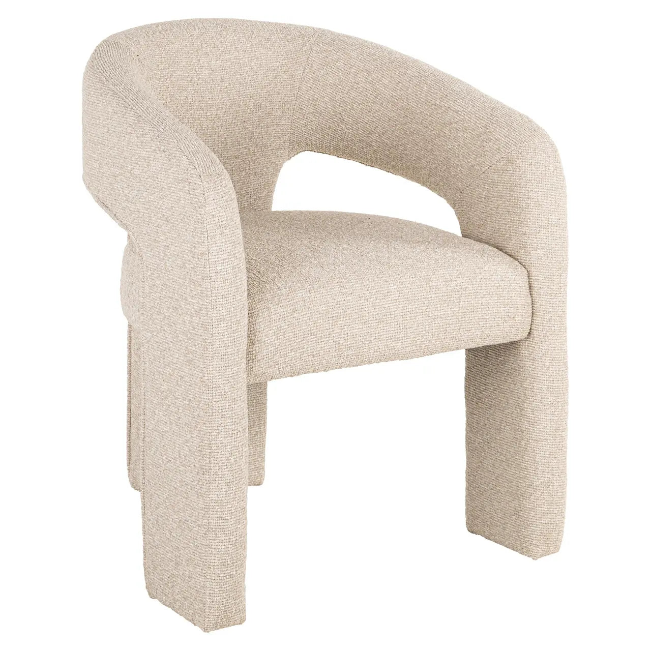 Richmond Interiors Belle Dining Chair in Biscotti  Nicholas John Interiors