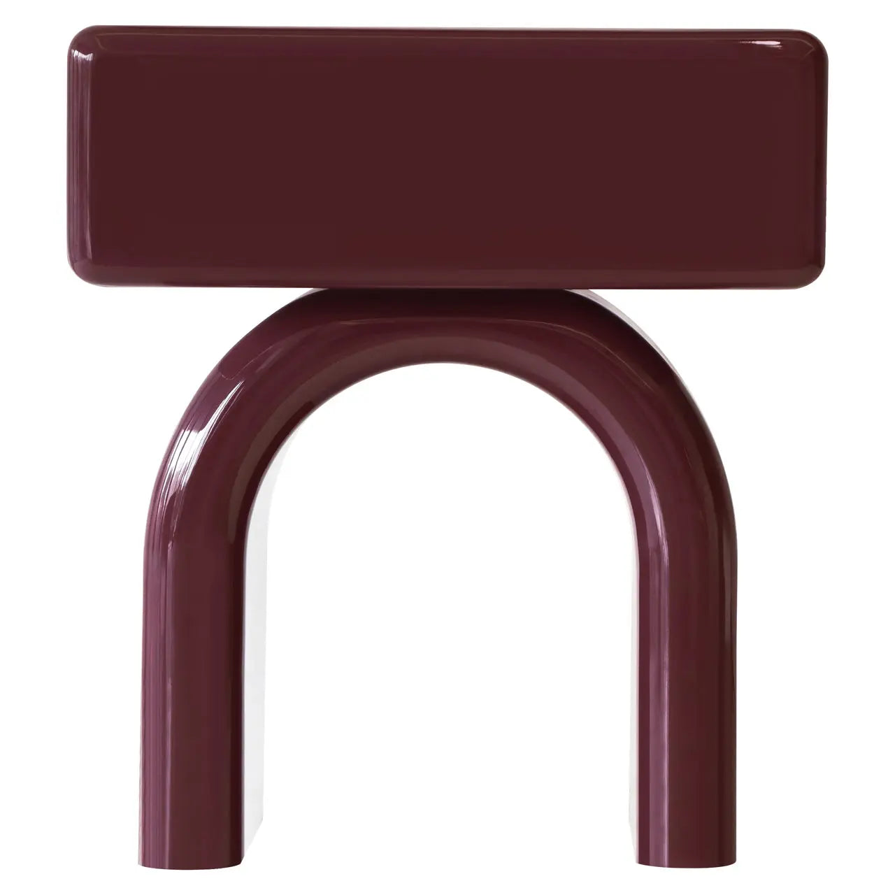 Richmond Interiors Bennet Burgundy 1-Drawer End Table   Nicholas John Interiors