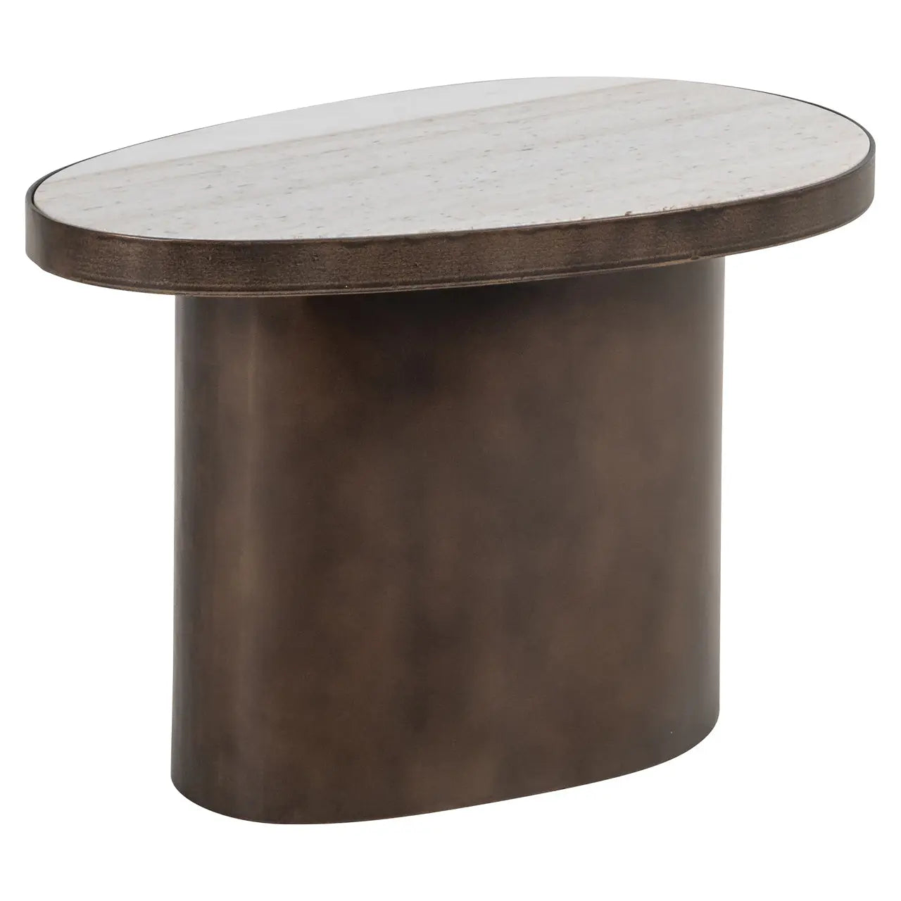 Richmond Interiors Biloxi Brown End Table   Nicholas John Interiors