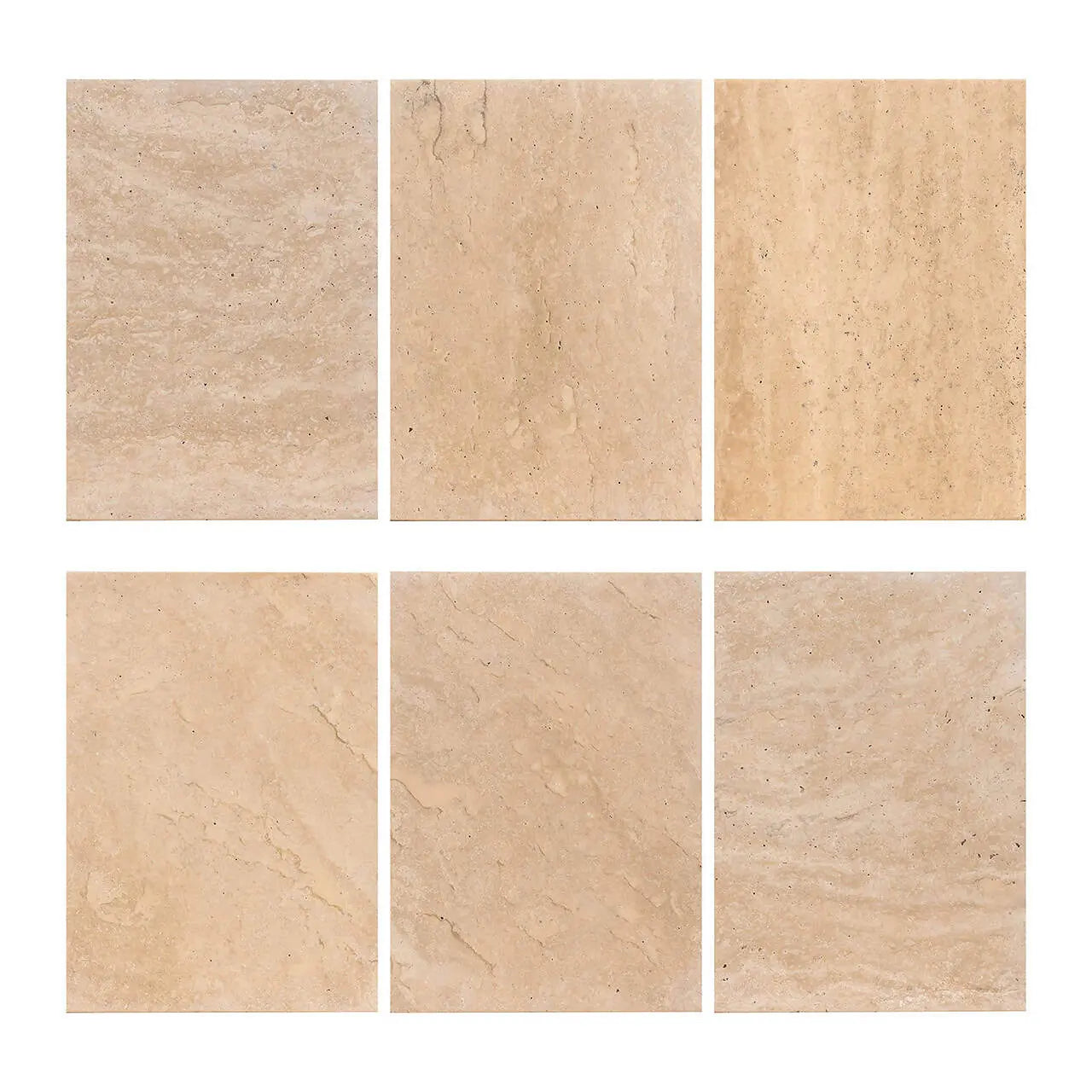 Richmond Interiors Biltmore End Table in Beige Travertine   Nicholas John Interiors