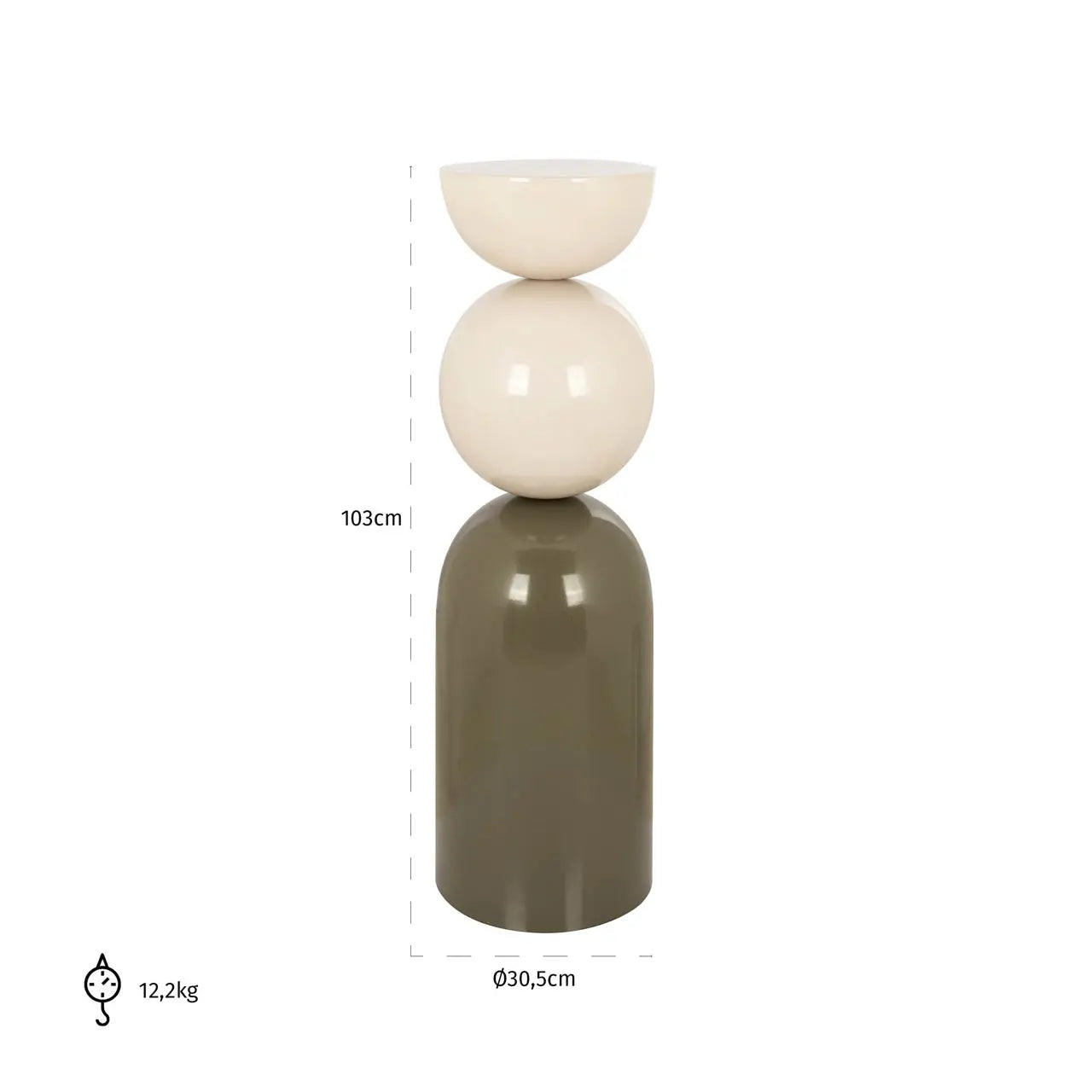 Richmond Interiors Bisou Column in Green