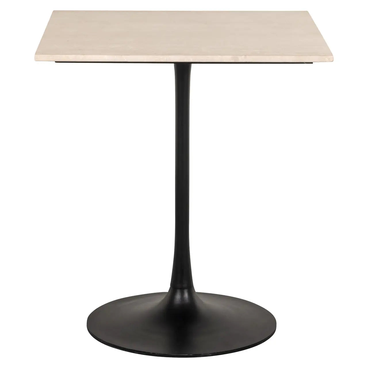 Richmond Interiors Tavolo 70cm Square Bistro Table in Beige