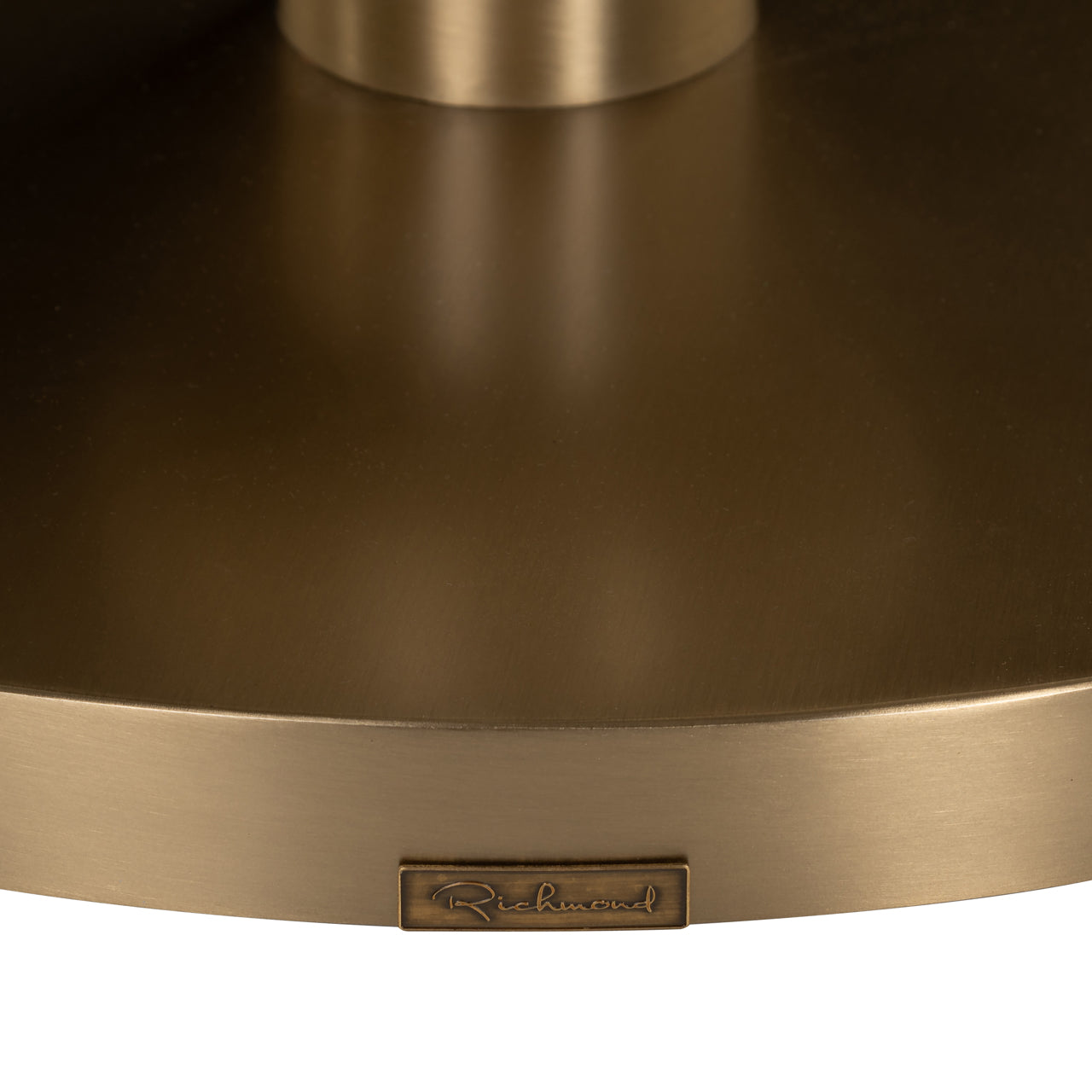 Richmond Interiors Bistro table Witlox black/gold 75¯  Nicholas John Interiors