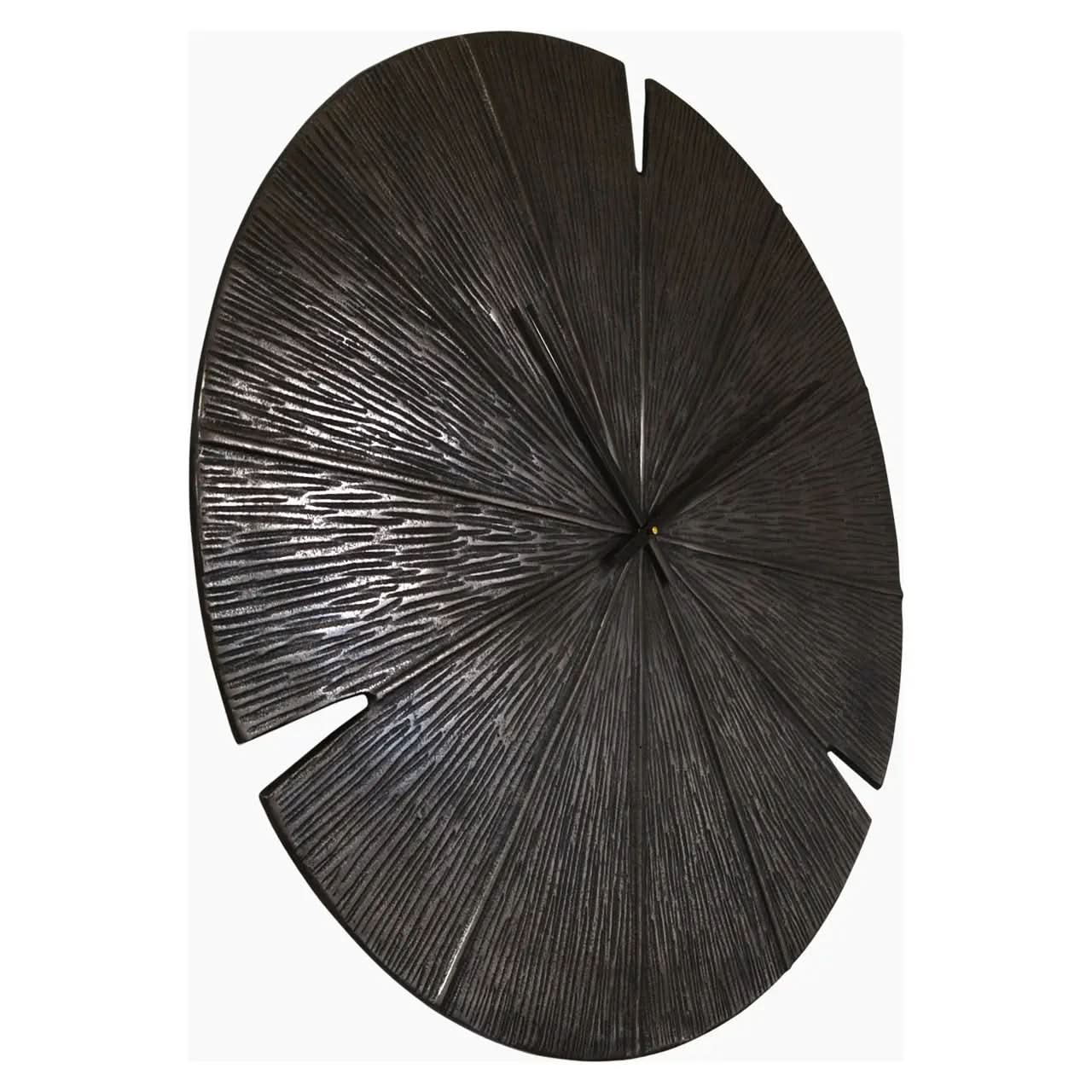 Richmond Interiors Blaise Bronze Clock   Nicholas John Interiors