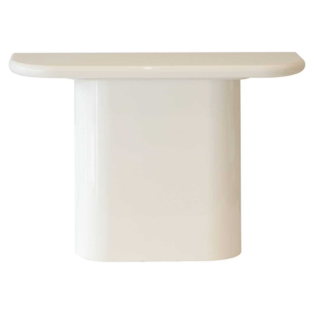 Richmond Interiors Blake Coconut Milk Console Table   Nicholas John Interiors