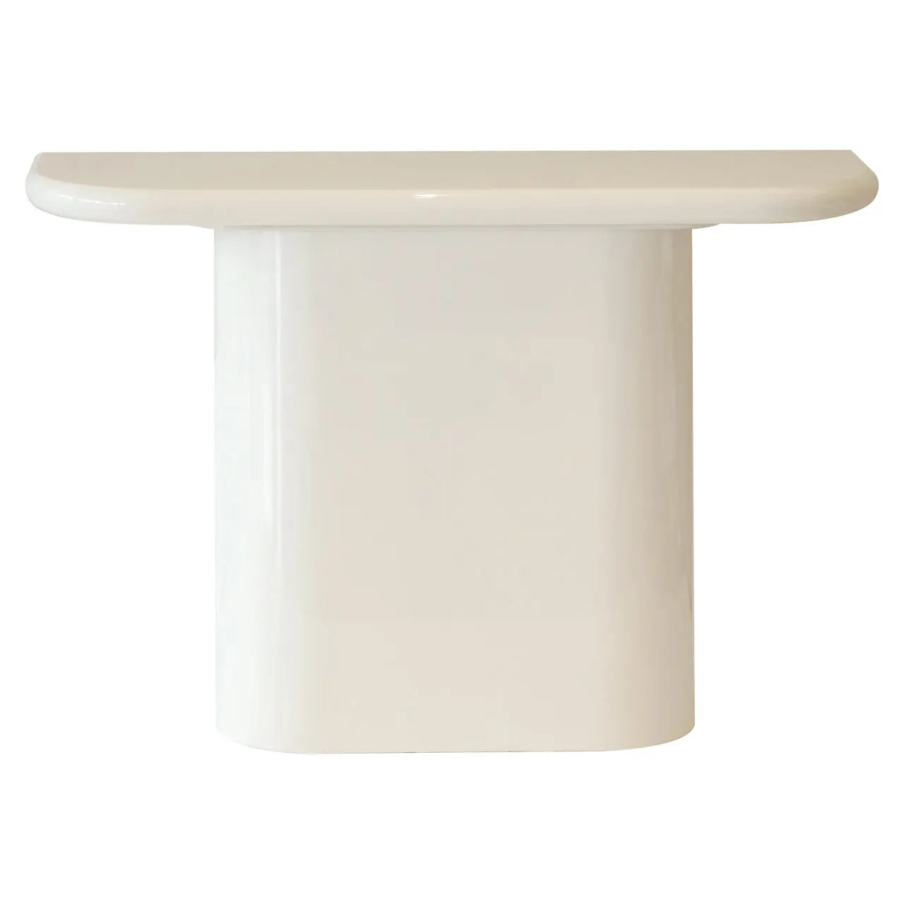 Richmond Interiors Blake Coconut Milk Console Table   Nicholas John Interiors