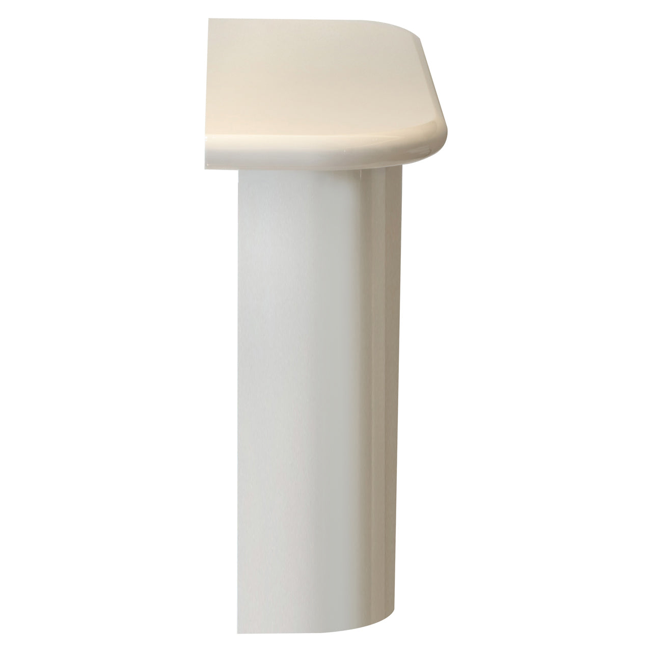 Richmond Interiors Blake Coconut Milk Console Table   Nicholas John Interiors