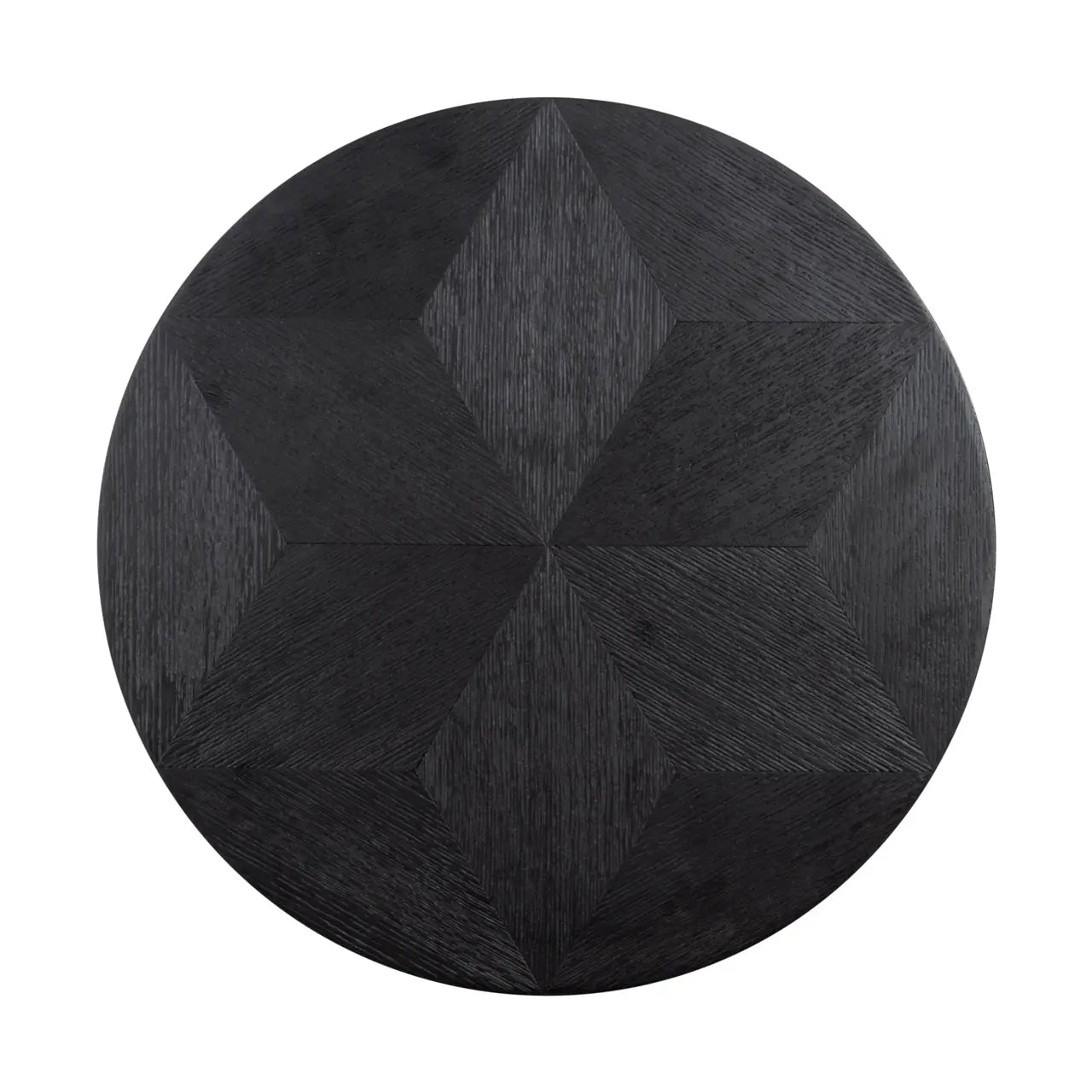 Richmond Interiors Blax Black Oak Veneer Side Table – Modern Accent Furniture  Nicholas John Interiors
