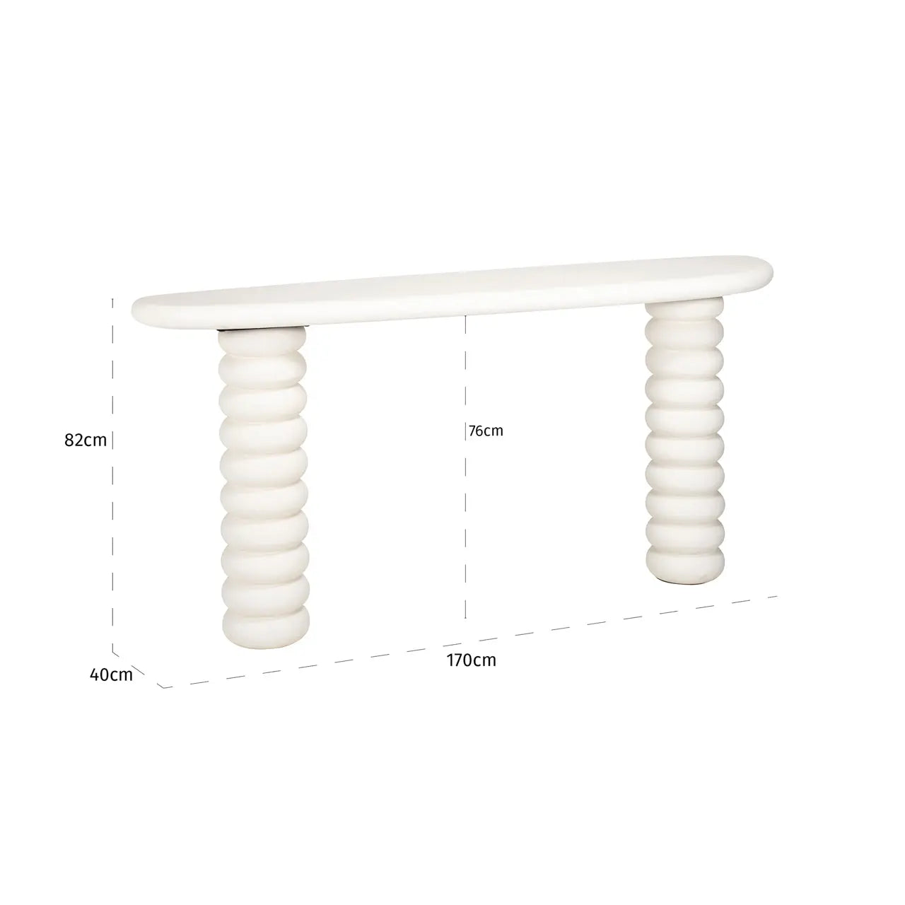 Richmond Interiors Bloomstone 170x80cm Console Table  Nicholas John Interiors