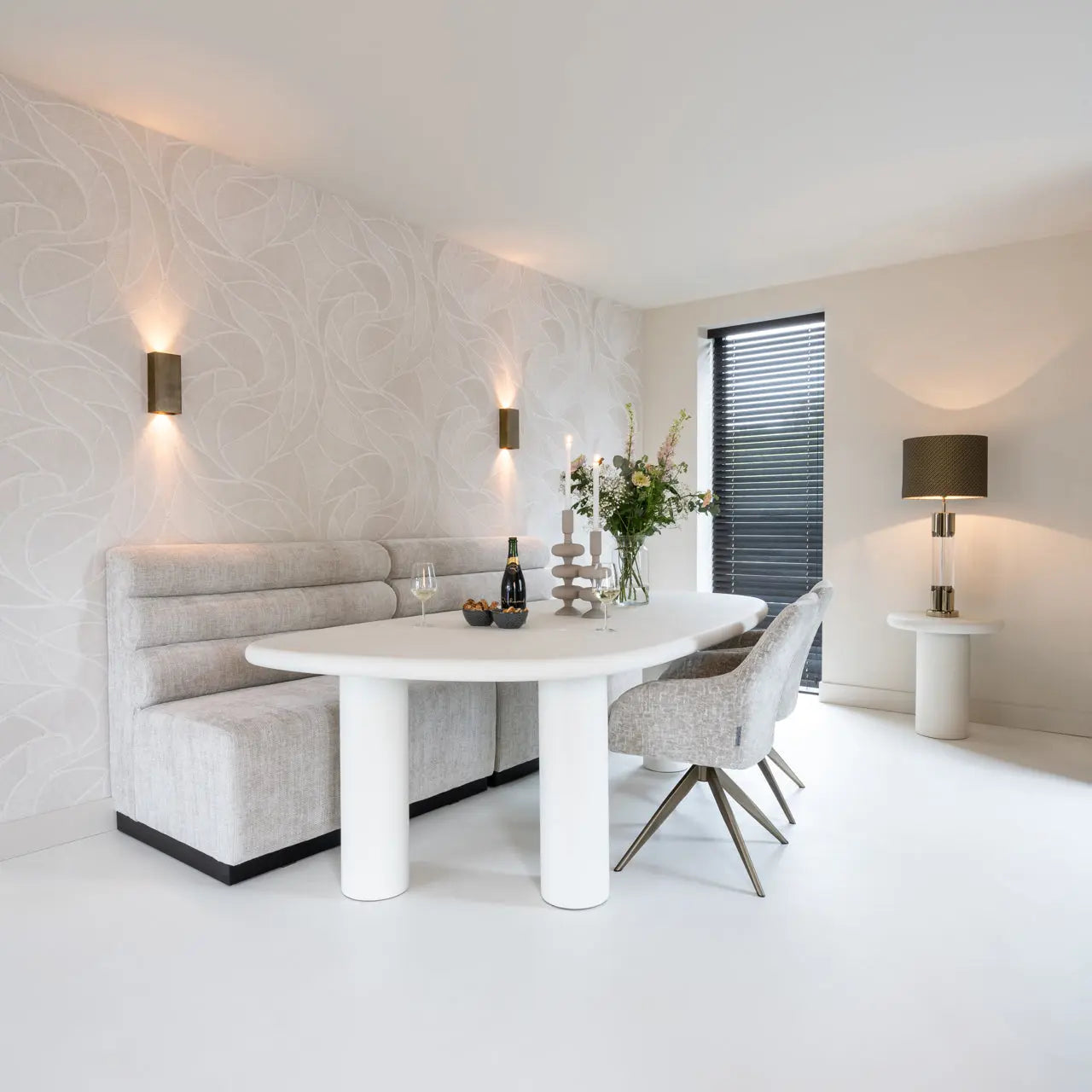 Richmond Interiors Bloomstone 235cm Dining Table  Nicholas John Interiors