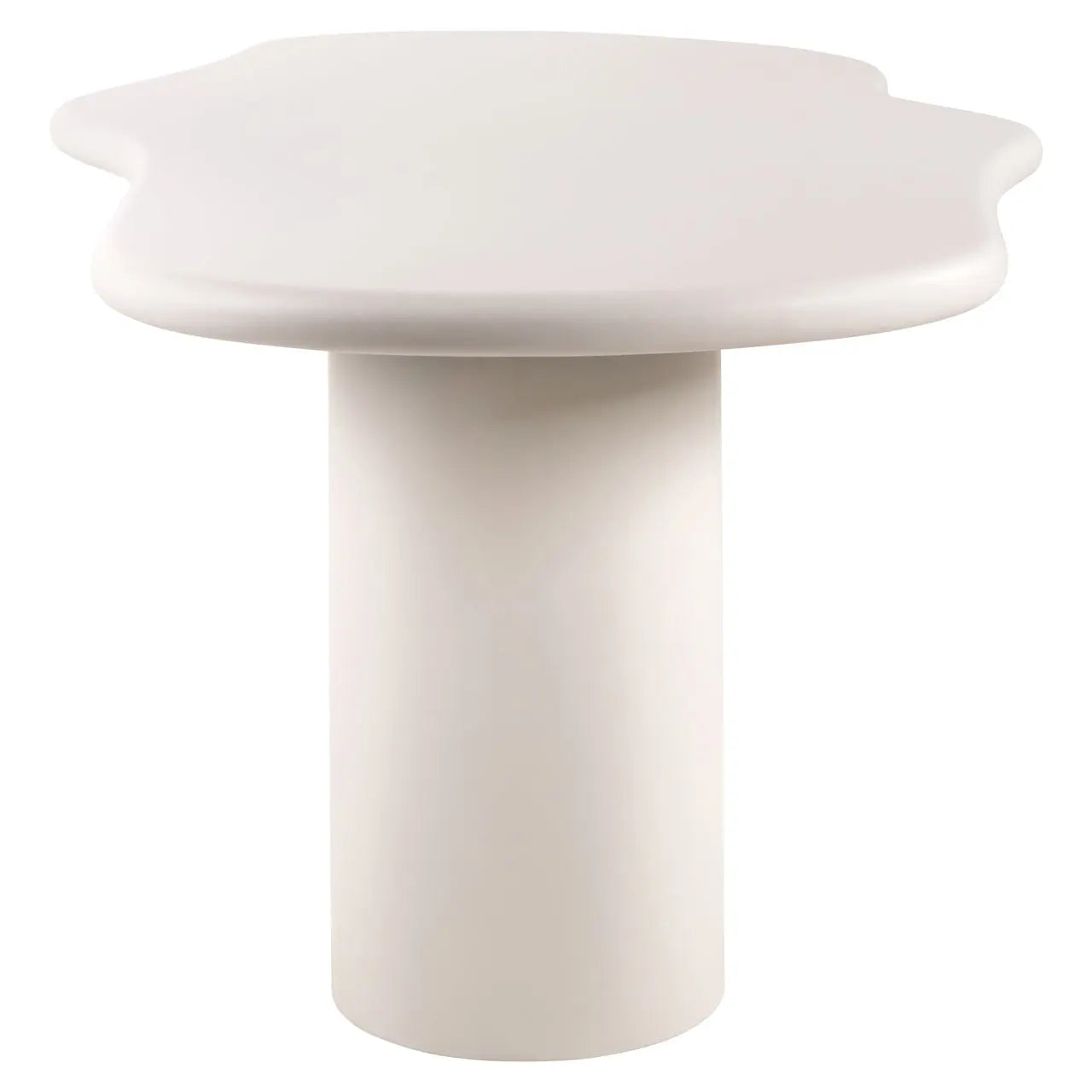 Richmond Interiors Bloomstone White 230cm Dining Table   Nicholas John Interiors