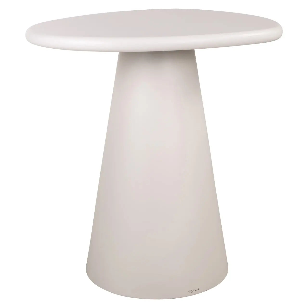 Richmond Interiors Bloomstone White Bar Table   Nicholas John Interiors