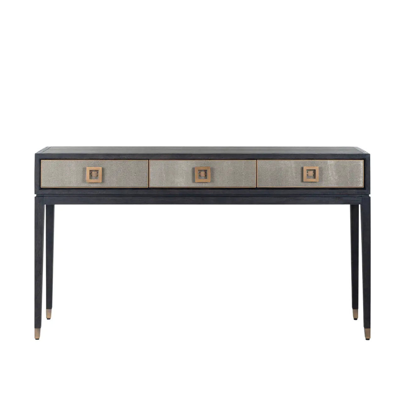 Richmond Interiors Bloomville Console Table in Gold  Nicholas John Interiors