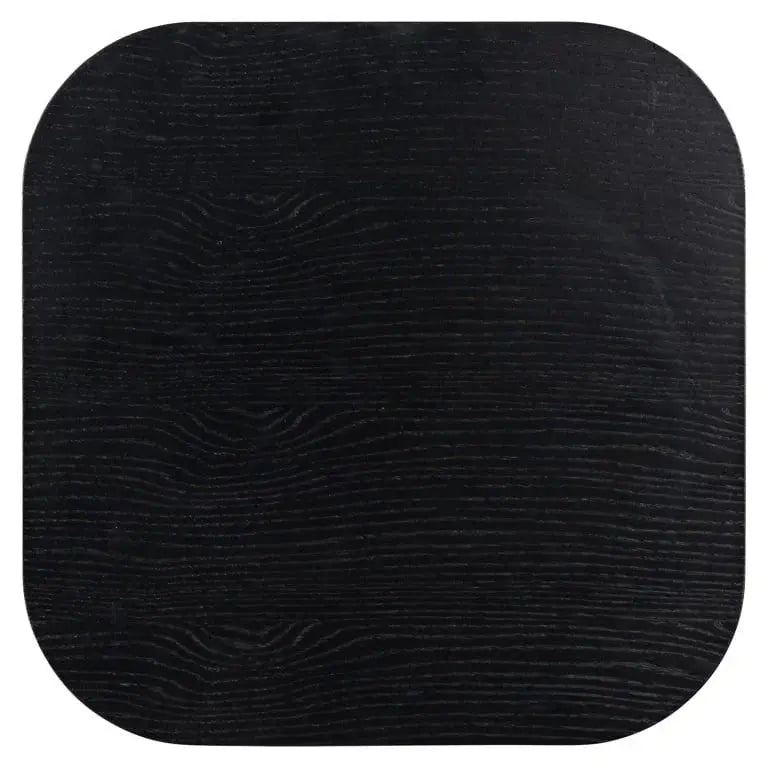 Richmond Interiors Bonvoy End Table in Black Oak Veneer   Nicholas John Interiors