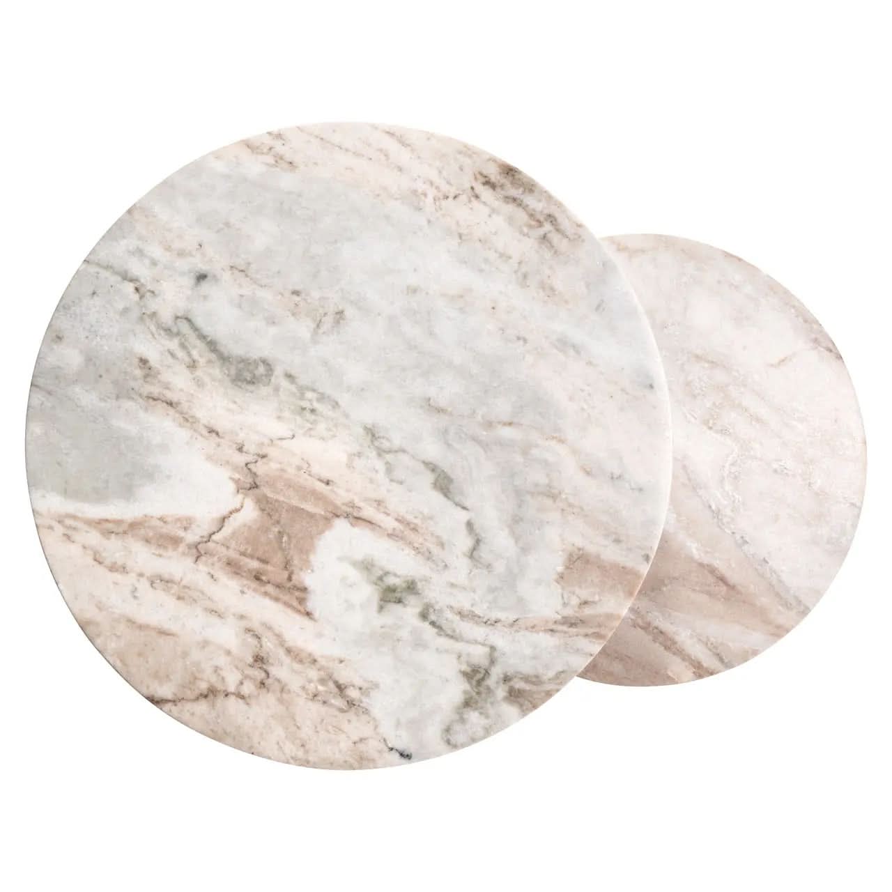 Richmond Interiors Bottega Blush Beige End Table (Set of 2)   Nicholas John Interiors